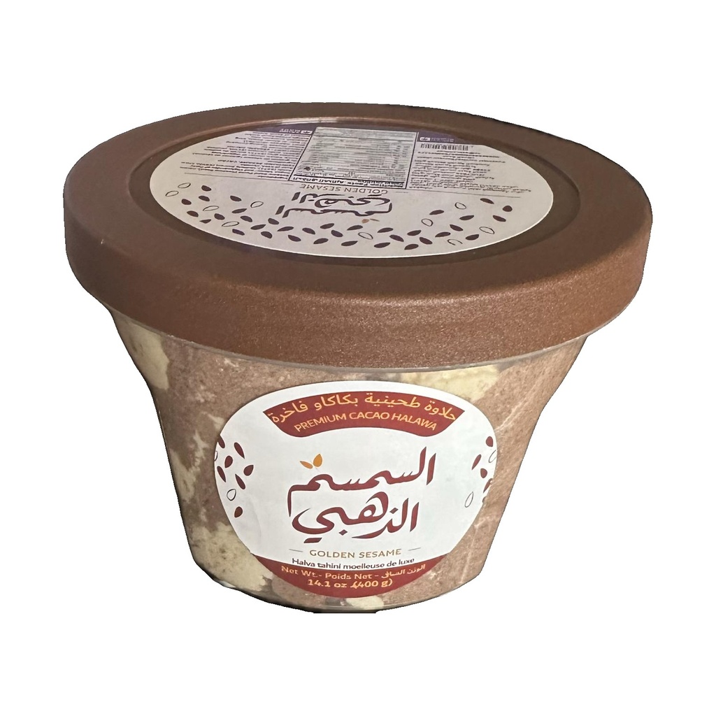 Halawa Golden Sesame Cacao 400 g*12 Net
