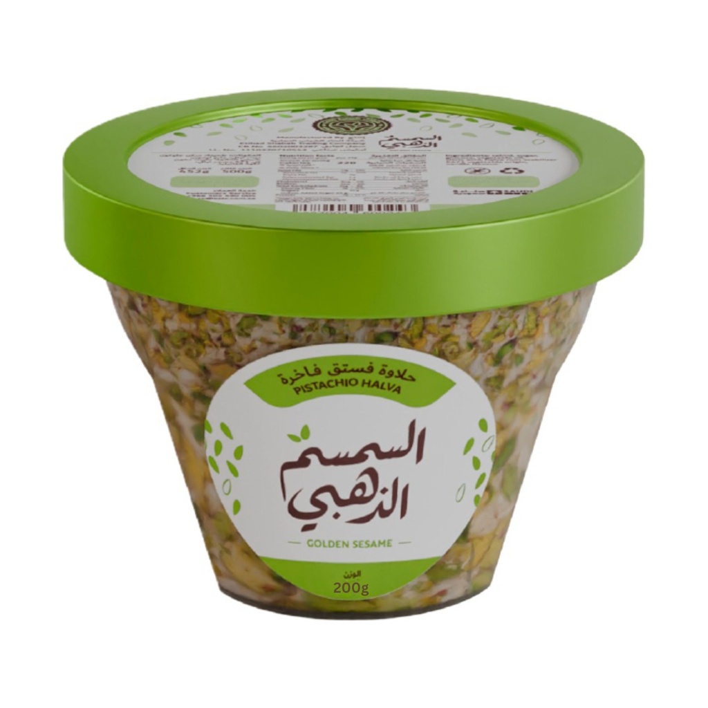 Halawa Golden Sesame Pistachio 200 g*12 Net