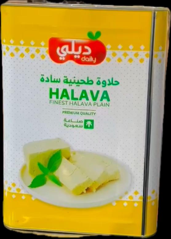 حلاوة ديلي سادة تنك 15 كجم قائم