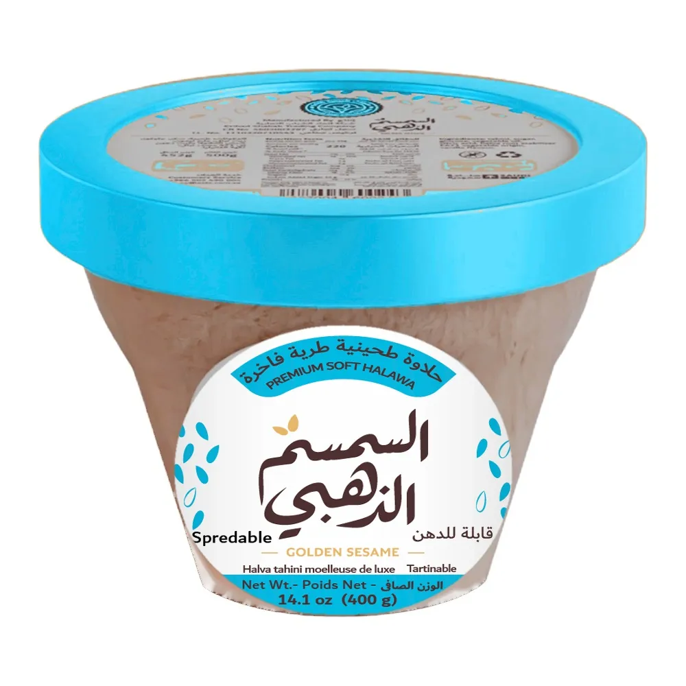 [4369] Halawa Golden Sesame Spreadable 400 g*12 Net