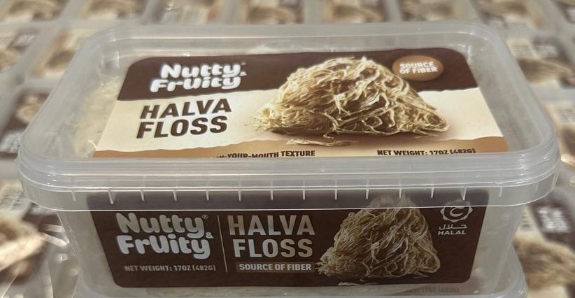 [8402U] Halva Floss NAF Tray 17 Oz (490g)*12 Net